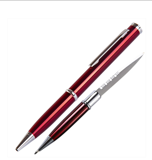 Ink Pen Knife Red