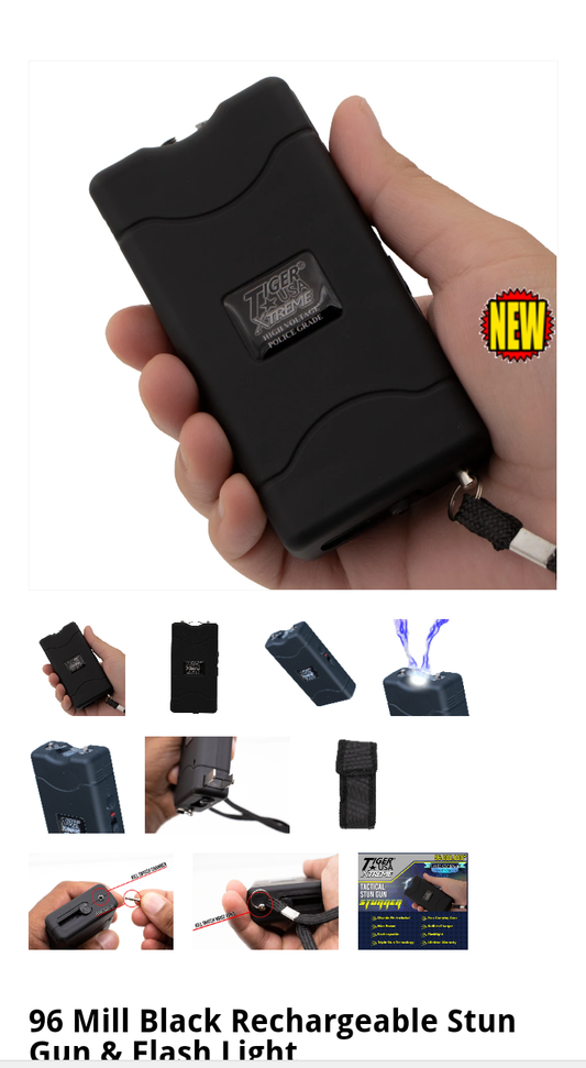 Kill Switch Stun Gun Stunner-Black