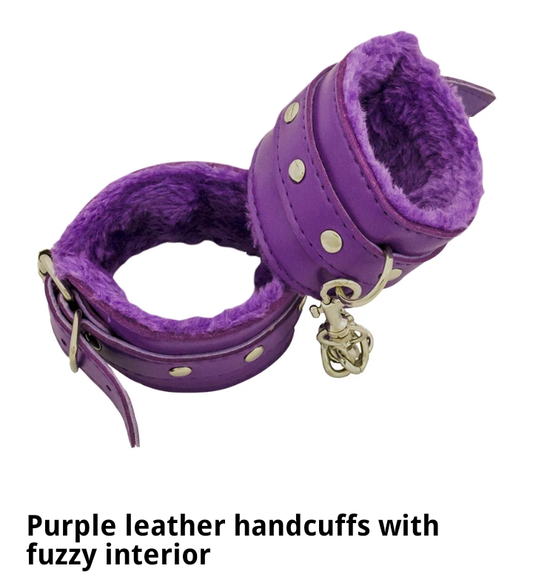 Fuzzy Handcuff-Purple